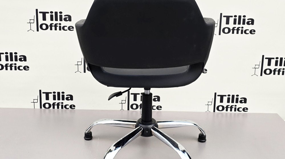 Pasific Çalışma Kuaför Bekleme Koltuğu Krom Sabit Yonca Ayak